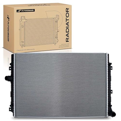 A-Premium Engine Coolant Radiator Assembly Compatible with Volkswagen