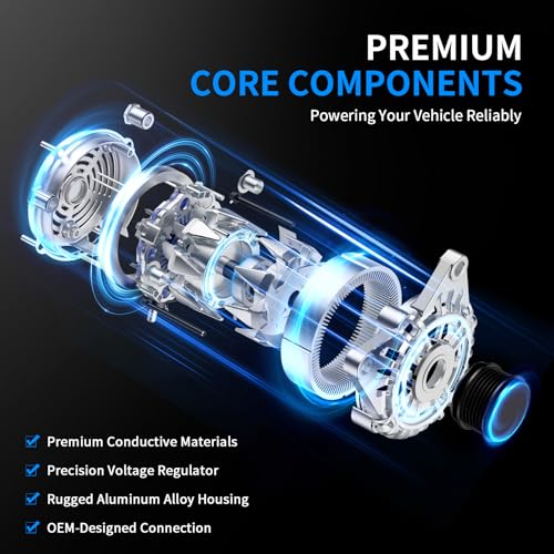 New Alternator for Chevy Impala Monte Carlo 3.5L 3.9L 12V 125Amp 2006-2011