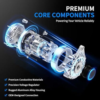 New Alternator for Chevy Impala Monte Carlo 3.5L 3.9L 12V 125Amp 2006-2011
