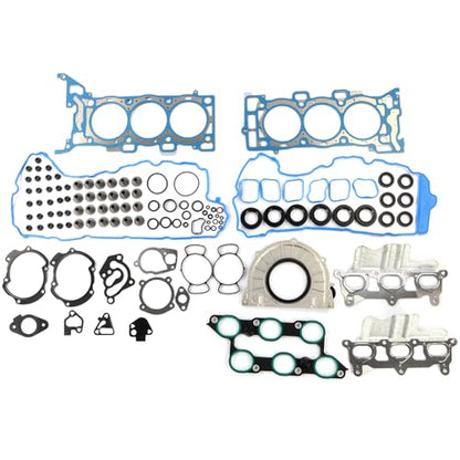 Full Gasket Set 3.6L Fit for 2009-2016 Enclave Traverse Acadia for 2009-2010 Outlook Car Engine Part Replace HS26376PT-5 12637710 with Oil Seal