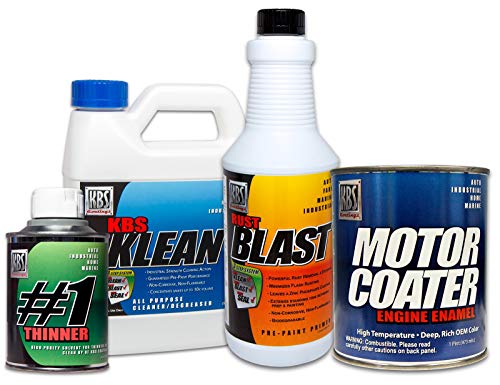 KBS Coatings 58004 Ford Corporate Blue Motor Coater Engine Paint Kit - color: Ford Corporate Blue