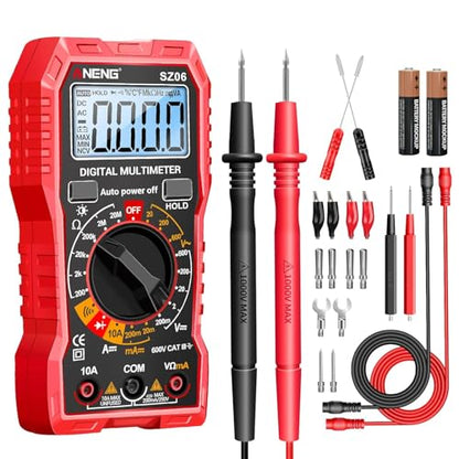 ANENG Digital Multimeter Tester,AC/DC Voltage,DC Current,Auto Voltmeter