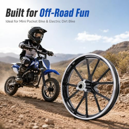 10 Inch Front Wheel Hub Replacement for Mini Pocket Bike Dirt Bike - size: Front