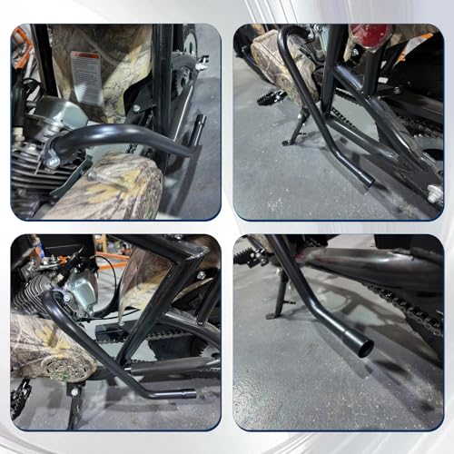 212cc Long Exhaust Pipe for Predator 224cc GX200 Mini Bike Go Kart Parts - size: Long without Muffler