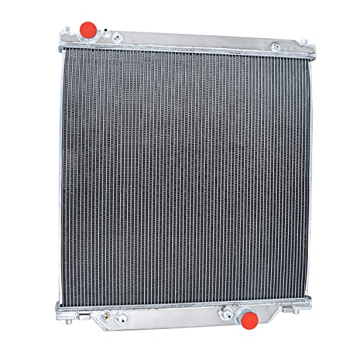 Radiator Replacement for 2003-2007 Ford Excursion F250 F350 F450 F550 Super Duty 5.4L 6L 6.8L V8 V10 Diesel Powerstroke 4 Row Full Performance Aluminium Radiator 2004 2005 2006 - size: 4-Row Radiator w/CNC Cap