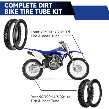 90/100-14 70/100-17 Dirt Bike Tire for Yozma in 10 Pro Ebike KX85