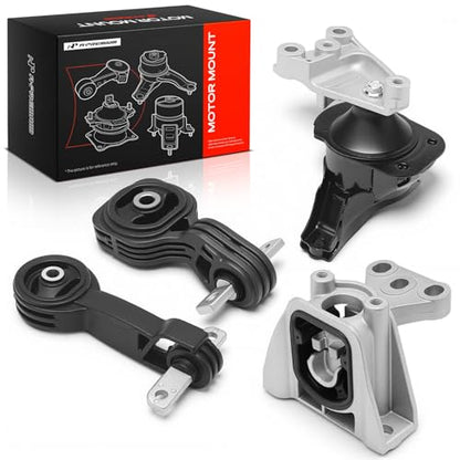 A-Premium Engine Motor and Transmission Mount Kit, with Torque Strut Mount - style: 2006-2011 Civic L4 1.8L Automatic