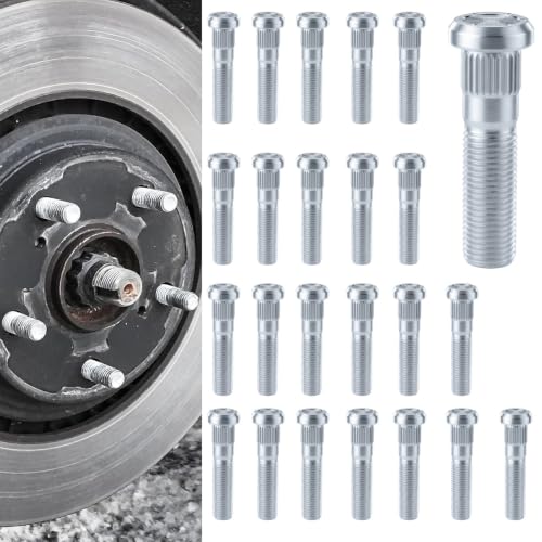 24PCS Trailer Studs 1/2-20 UNF Fit Lippert Dexter 2000-7000LB Axles - color: 1/2''-20 Wheel Stud, size: 24pack