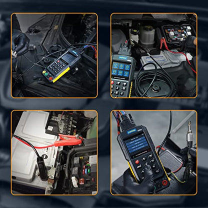 AUTOOL Multimeter Oscilloscope Automotive TRMS Digital Multimeter and Oscilloscope Kit 1000V 20A, with Test K line & CAN Bus Signal, Sensor Signal, Relay Test, Ignition Pulse Signal Test