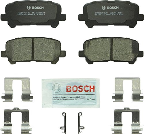 BOSCH BC1281 QuietCast Premium Ceramic Disc Brake Pad Set - Rear