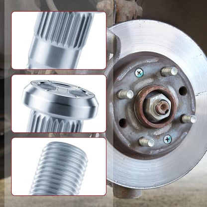 12PCS Trailer Studs 1/2-20 UNF Fit Lippert Dexter 2000-7000LB Axles - color: 1/2''-20 Wheel Stud, size: 12pack