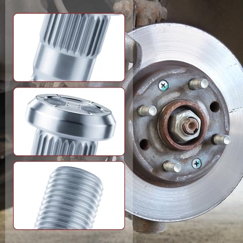 24PCS Trailer Studs 1/2-20 UNF Fit Lippert Dexter 2000-7000LB Axles - color: 1/2''-20 Wheel Stud, size: 24pack