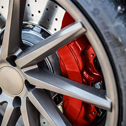 G2 High Temperature Brake Caliper Paint System Set RED G2160 - High Gloss - color: Red