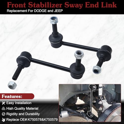 2* K750578 K750579 Front Sway Bar Link - Reduce SUV Body Roll - color: 1*K750578 1*K750579, size: Sway Bar Link