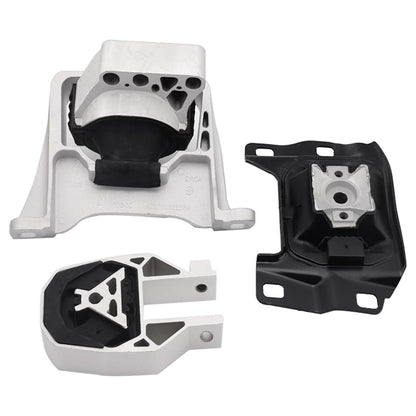 Engine Motor and Transmission Mount Kit Compatible with 2013-2019 Escape - size: 2014-2020 Transit Connect 2.5L