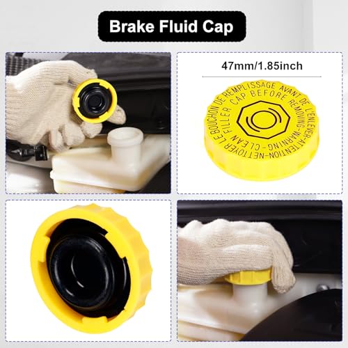 Brake Fluid Cap Replacement OEM #4683656AB Brake Master Cylinder Cap