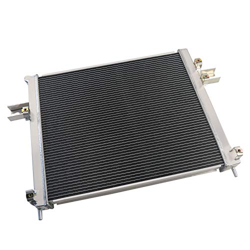 3 Row Aluminum Radiator Compatible with 2005-2010 Jeep Commander Grand Cherokee 3.7 4.7L 6.1L