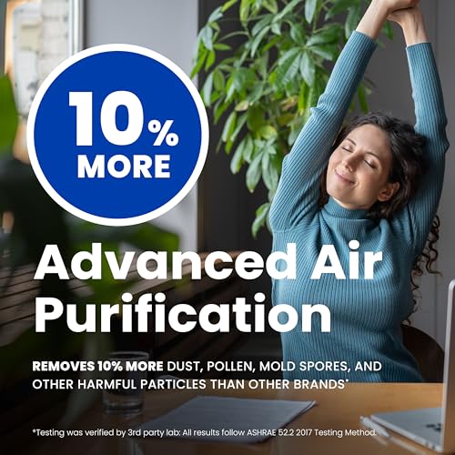 Genuine AprilAire 210 Replacement Filter for AprilAire Whole-House Air Purifiers - MERV 11, Clean Air & Dust, 20x25x4 Air Filter (Pack of 1)