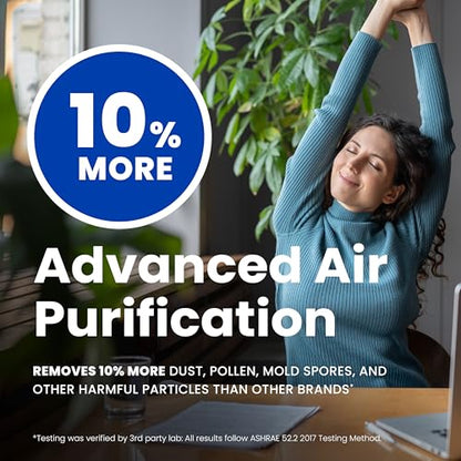 Genuine AprilAire 210 Replacement Filter for AprilAire Whole-House Air Purifiers - MERV 11, Clean Air & Dust, 20x25x4 Air Filter (Pack of 1)