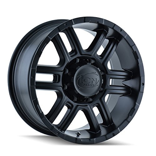 179 16x8, Bolt Pattern: 6x4.5/, Offset: 10, MATTE BLACK, set of 1