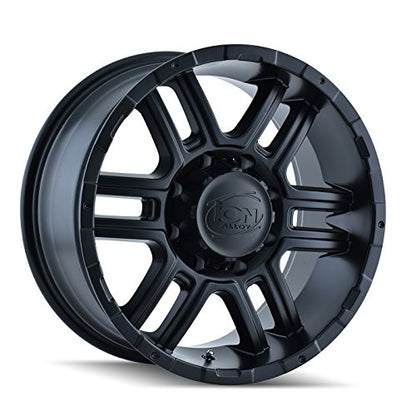 179 16x8, Bolt Pattern: 6x4.5/, Offset: 10, MATTE BLACK, set of 1