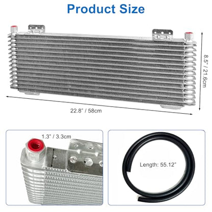 LPD47391 40k Transmission Oil Cooler Kit Low Pressure Drop Trans Cooler