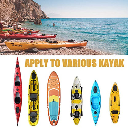 Frelaxy 420D Kayak Cover Waterproof UV Resistant for Indoor & Outdoor - size: XL (For 13.8-15ft kayak)