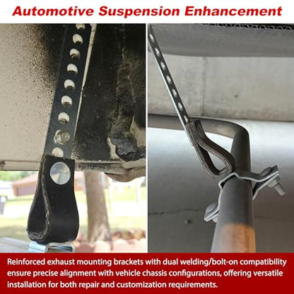 2-Pack RV Generator Muffler Hanger - size: 8 holes