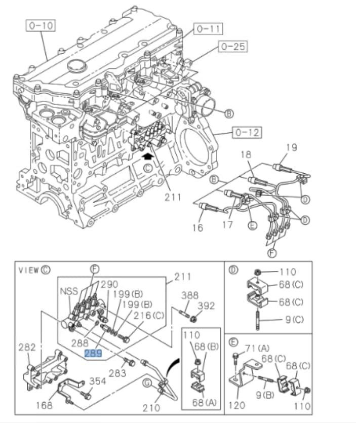 Fuel Pressure Limiter Regulator Valve For ISUZU NRR NPR NPR-HD NQR 4HK1 5.2L 2007-2010