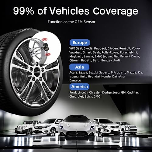 Autel TPMS Sensors 2in1 MX-Sensor 315Mhz/433Mhz Tire Pressure Sensor