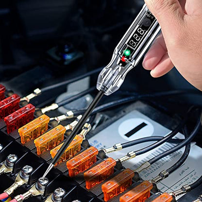 3-72V DC Buzzer Automotive Test Light, Bidirectional Auto Voltage Tester