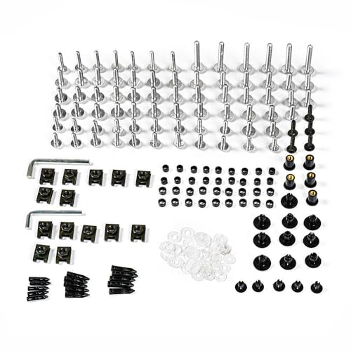 Motorcycle Fairing Bolt Kit Screws Kit For Honda CBR500R 2013-2018 Silver - color: Silver