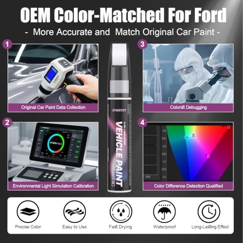 Kodiak Brown Metallic(J1) Car Touch Up Paint for Ford - color: Kodiak Brown Metallic(J1) for 2013-2021 F-150/2013-2014 Super Duty F-250, F350 ,F450