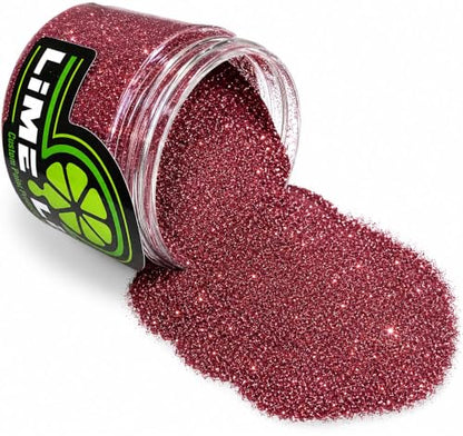 LiME LiNE Sprayable Metal Flake Paint Additive: Solvent Resistant Glitter for Automotive Custom Painting (PINK) - color: PINK