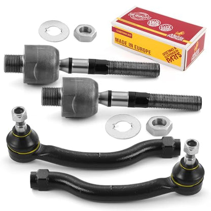 Metrix Premium Chassis Parts Inner & Outer Tie Rod End Kit Fits Acura TL - size: 98277MT