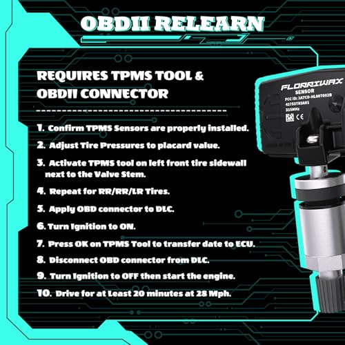 TPMS Sensor 315MHz Tire Pressure Monitoring Sensor for Honda - size: 42753TR3A81