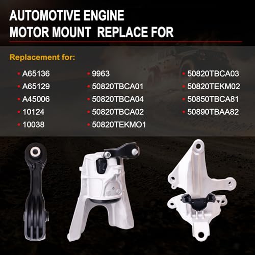 Engine Motor Mount for 2016-2021 Civic 1.5L L4 - size: 2016-2021 Civic 1.5L