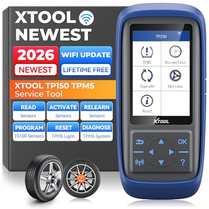 XTOOL TP150 TPMS Programming Tool, 2026 Universal TPMS Relearn Tool