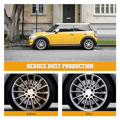 Disc Brake Kits with Pads and Rotors Front & Rear Drilled Slotted Vented Rotor for