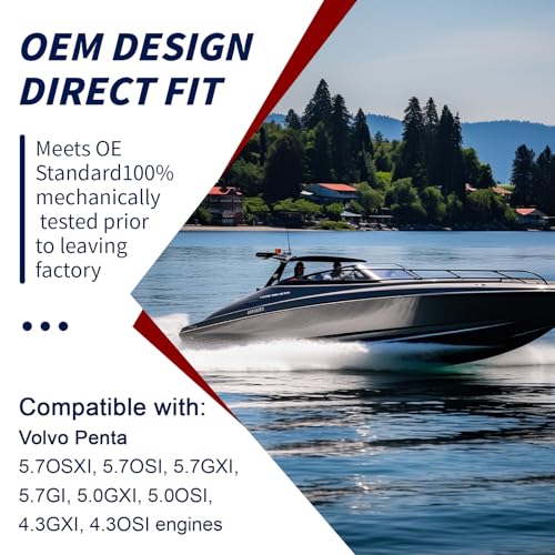 21545138 Electric Fuel Pump For Volvo Penta 5.7OSXI 5.7OSI 5.7GXI 5.7GI 5.0GXI 5.0OSI 4.3GXI 4.3OSI Marine/Outboard Engines OE: 21608511 3594444 21545138 21397771 3861355 3860210 - size: FP4007