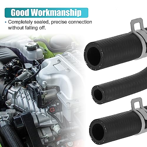 X AUTOHAUX HVAC Heater Hose for Chrysler 300 2011-2020 for Dodge Challenger 2011-2021 for Dodge Charger 2011-2021 Heater Supply Hose Replace No.55038163AI/55038163AE