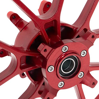 TOFR 17"x4.25" Rear Wheel Rims Cush Drive for Honda CRF250R CRF450R 13-24 - color: Red, size: Rear 13-24