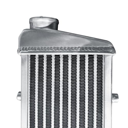 Universal Intercooler 23''x8''x2.7" Front Mount Intercooler 2.2'' Inlet and Outlet Aluminum Turbo Intercooler Direct Replacement for Any Turbo Charger system - size: 23''x8''x2.7" 2.2''