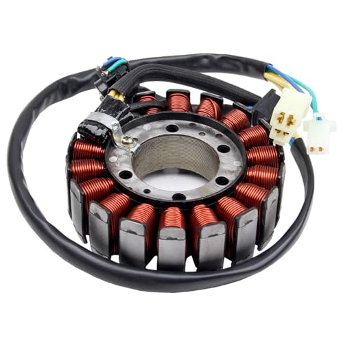 New Magneto Coil Stator Voltage Regulator Rectifier Kit Compatible with Suzuki Hayabusa 1300 GSX1300 R/RA/RAZ/RZ 1999-2007 Replace 32101-24F00 32101-24F10 32800-33E21 32800-44D11