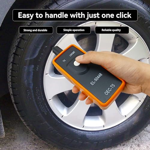 Automotive Tire Sensor Reset Tool, TPMS Relearn Tool, Tire Pressure Monitor Sensor EL-50448 OEC T5 Compatible with Most GM Series Vehicles 2006-2021, Car Accessories