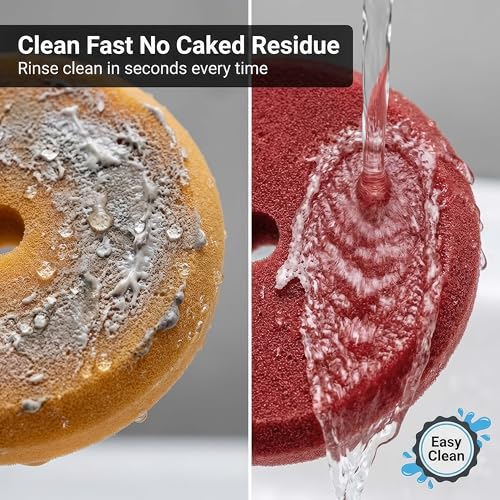 TCP Global 8" Red Foam Buffing Pad, Extra Coarse Cutting Polish - color: Red