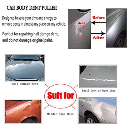 LadyRosian Paintless Dent Repair Kits Dent Puller Bridge Dent Removal Tools for Auto Car Body Motorcycle Refrigerator Washing Machine Minor Dent Repair