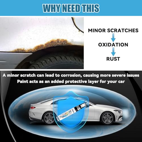 White Touch Up Paint - color: pure white, style: For subaru