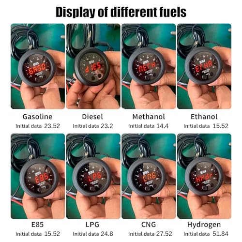 Upgrade Digital Wideband Air/Fuel Ratio AFR Gauge - color: New AFR Gauge