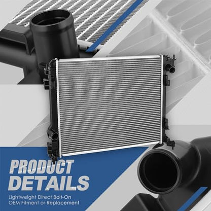 Auto Dynasty 13787 Radiator for 2017-2022 Nissan Rogue Sport - style: 17-22 Nissan Rogue Sport